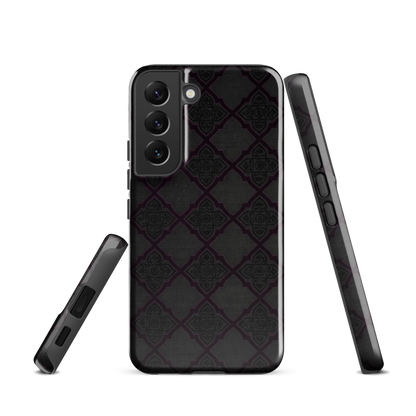 Black and Purple Whimsy Mall Goth Tough Case for Samsung