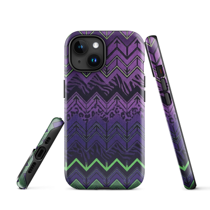 Halloween Edition Chevron Zebra & Leopard Print Tough Case for iPhone®