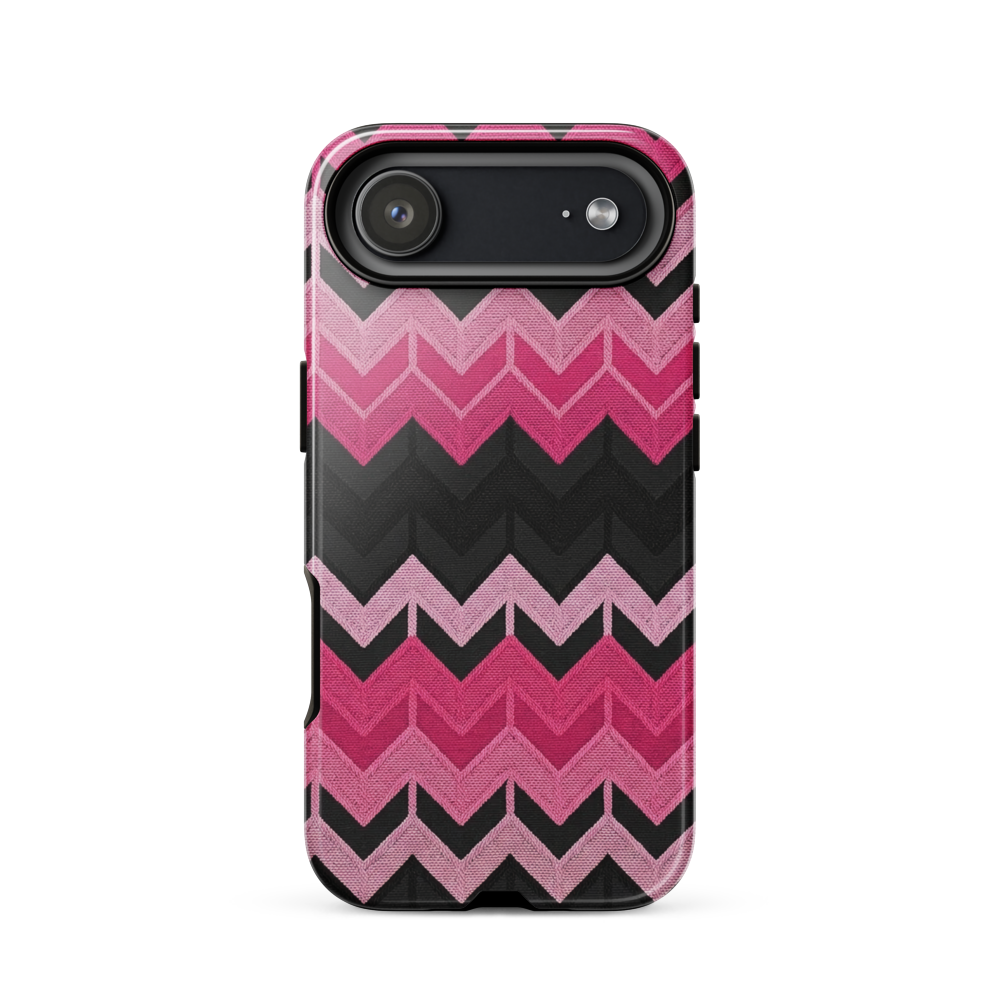 Pink Chevron Tough Case for iPhone®