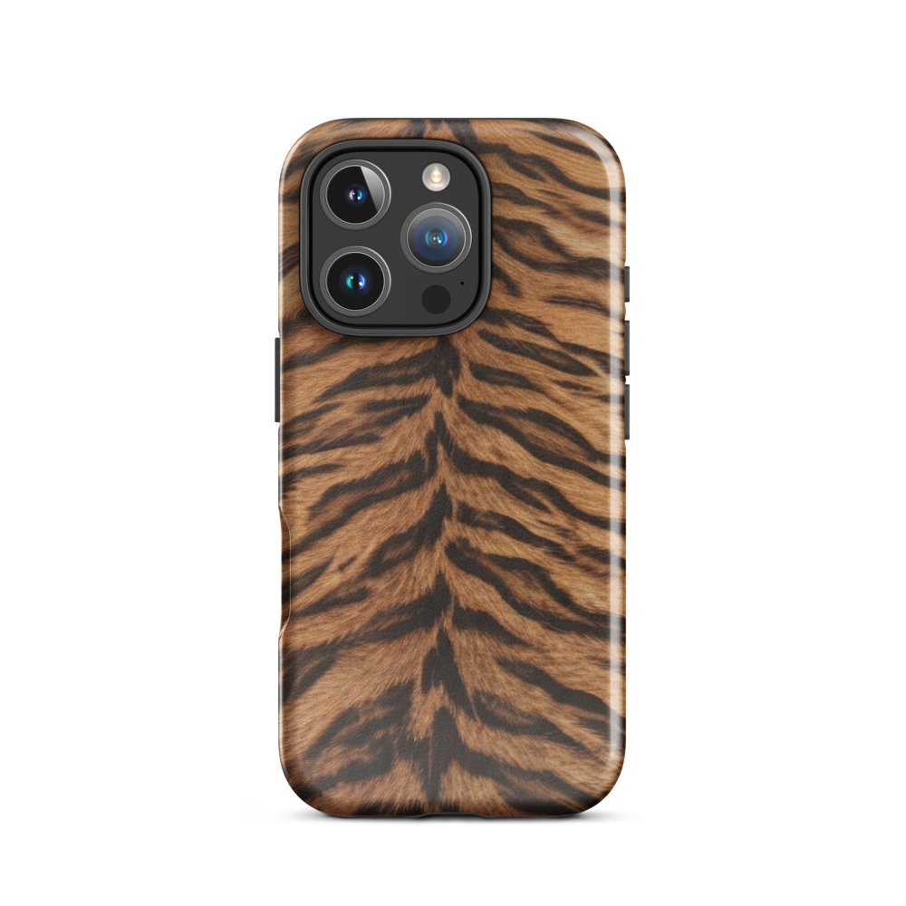 Tiger Print Tough Case for iPhone®