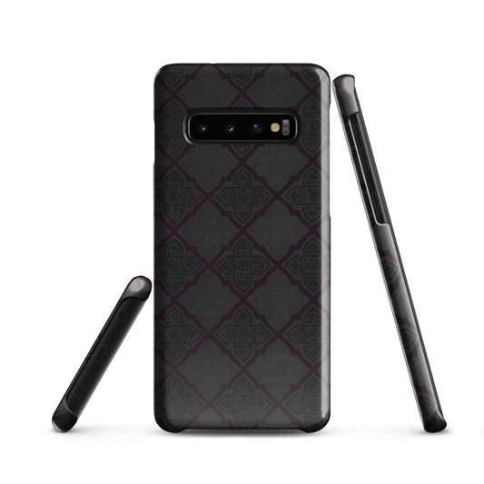 Black and Purple Whimsy Mall Goth Snap Case for Samsung