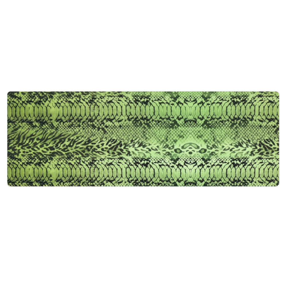 Neon Snake Skin & Leopard Print Yoga Mat
