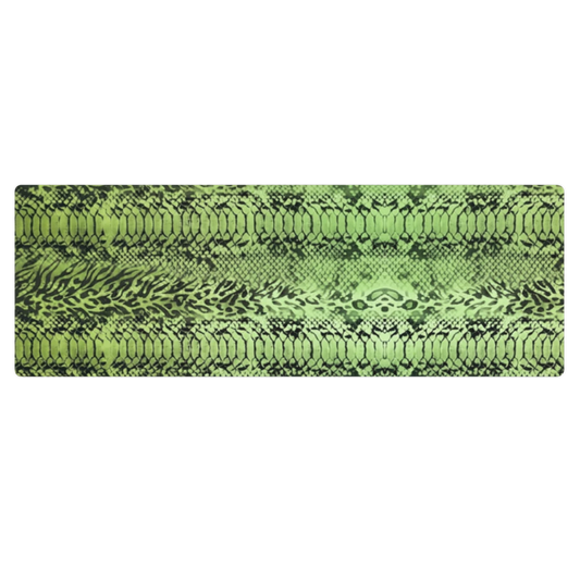 Neon Snake Skin & Leopard Print Yoga Mat