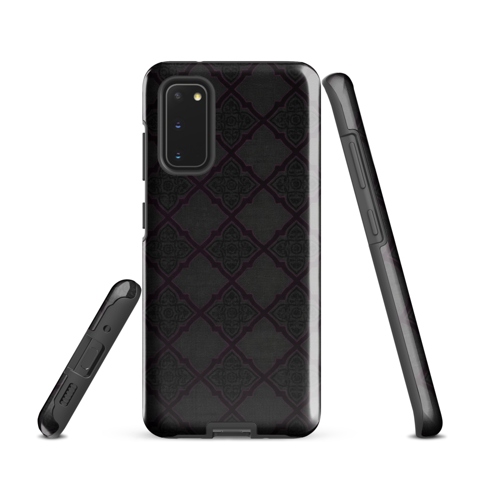 Black and Purple Whimsy Mall Goth Tough Case for Samsung