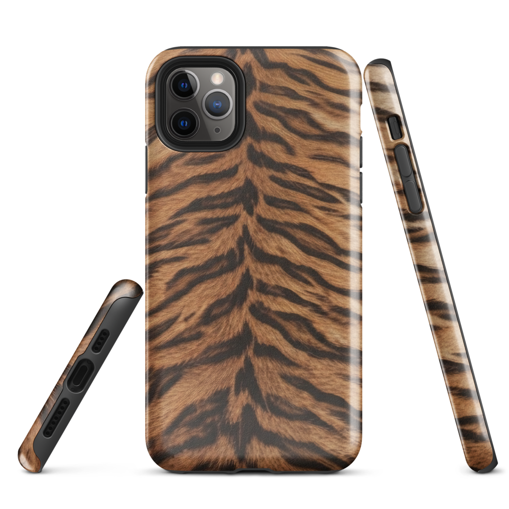 Tiger Print Tough Case for iPhone®