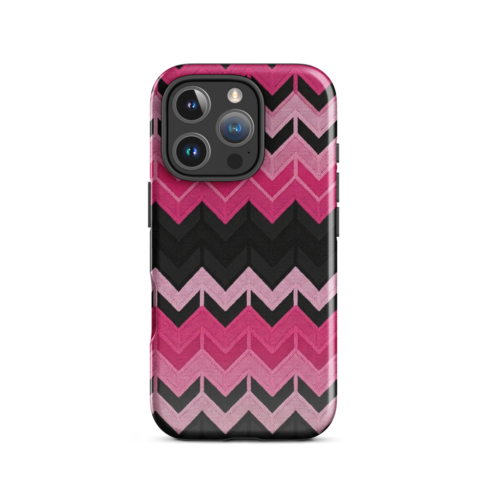 Pink Chevron Tough Case for iPhone®