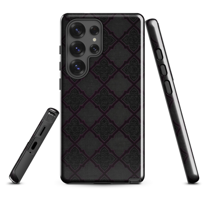 Black and Purple Whimsy Mall Goth Tough Case for Samsung