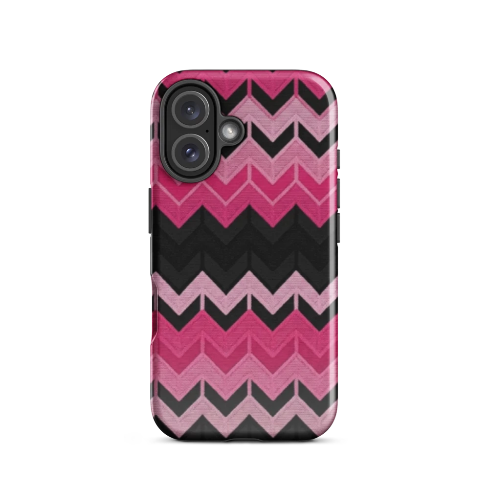 Pink Chevron Tough Case for iPhone®