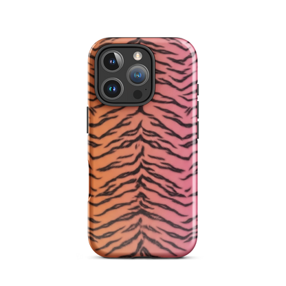 Sunset Tiger Print Tough Case for iPhone®
