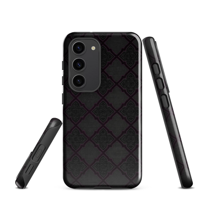 Black and Purple Whimsy Mall Goth Tough Case for Samsung