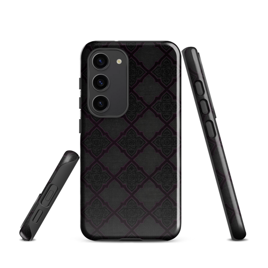 Black and Purple Whimsy Mall Goth Tough Case for Samsung