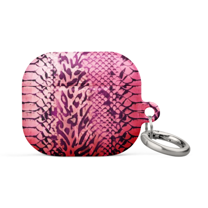 Pink Snake Skin & Leopard Print Case for AirPods®