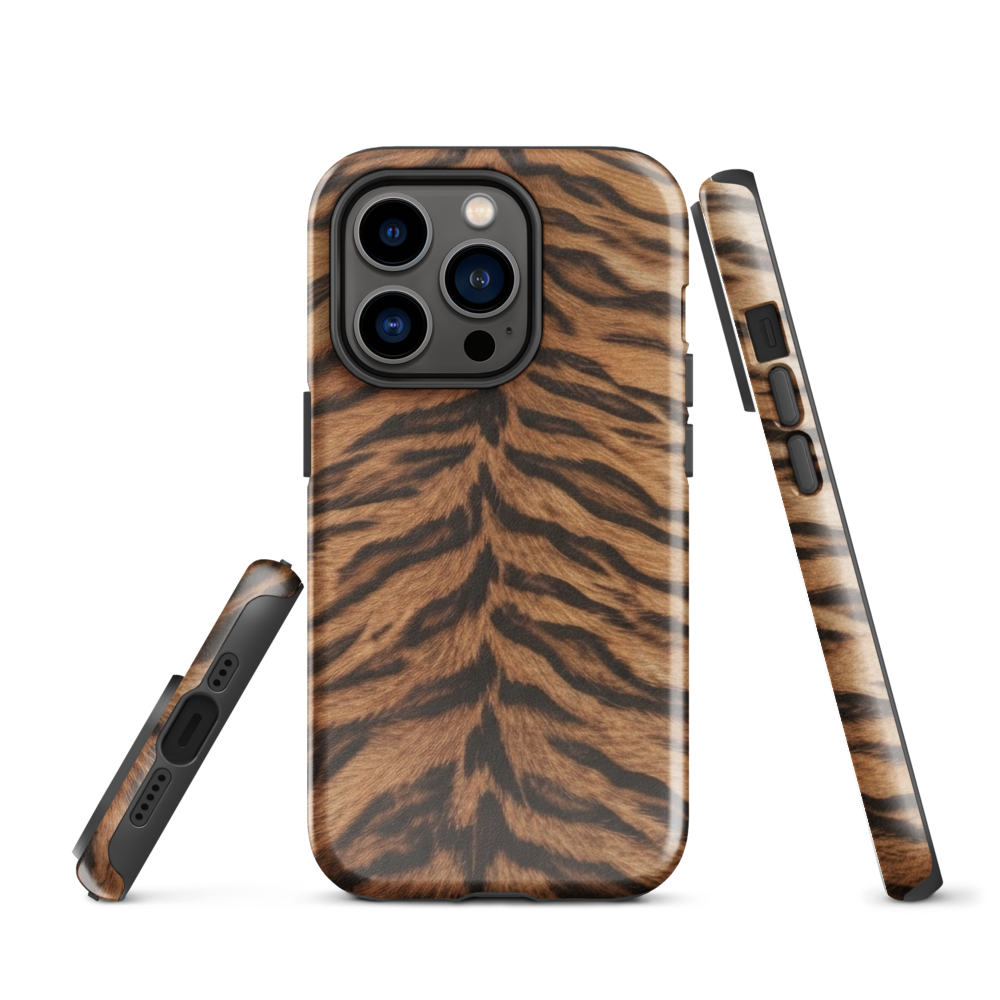 Tiger Print Tough Case for iPhone®