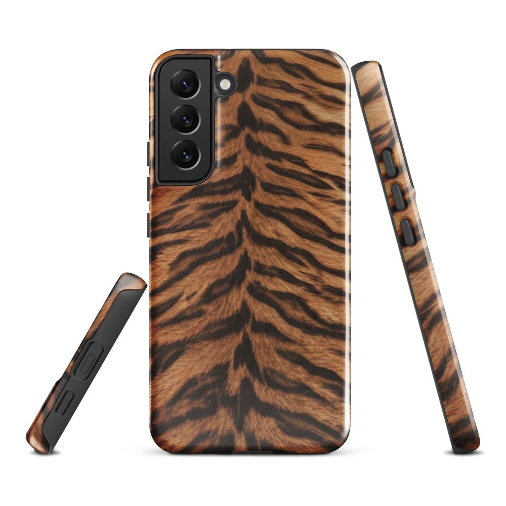 Tiger Print Tough Case for Samsung