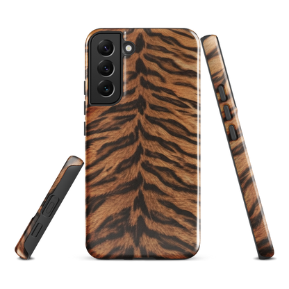 Tiger Print Tough Case for Samsung