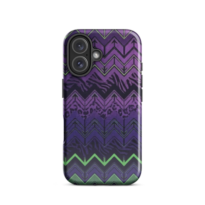 Halloween Edition Chevron Zebra & Leopard Print Tough Case for iPhone®
