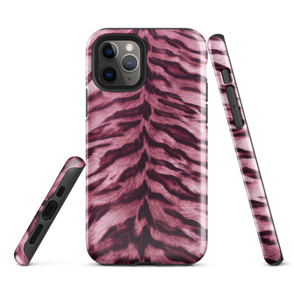 Pink Tiger Print Tough Case for iPhone®