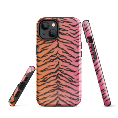 Sunset Tiger Print Tough Case for iPhone®
