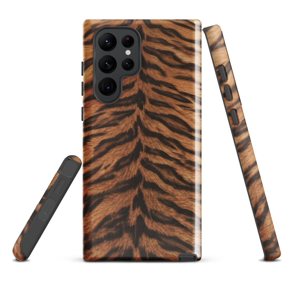 Tiger Print Tough Case for Samsung