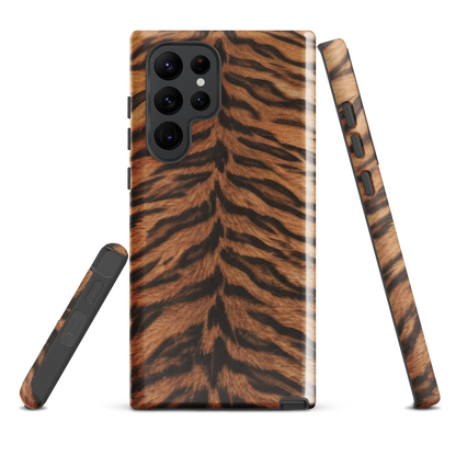 Tiger Print Tough Case for Samsung