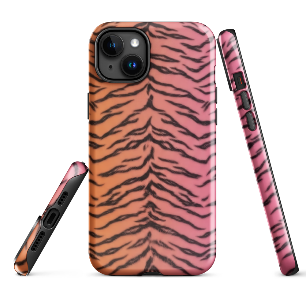 Sunset Tiger Print Tough Case for iPhone®