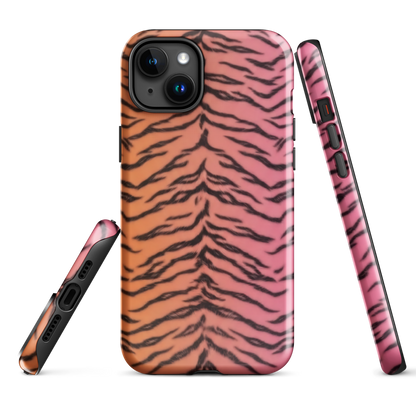 Sunset Tiger Print Tough Case for iPhone®