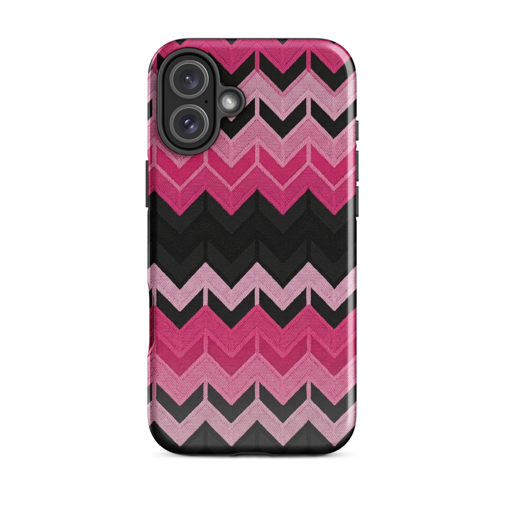 Pink Chevron Tough Case for iPhone®