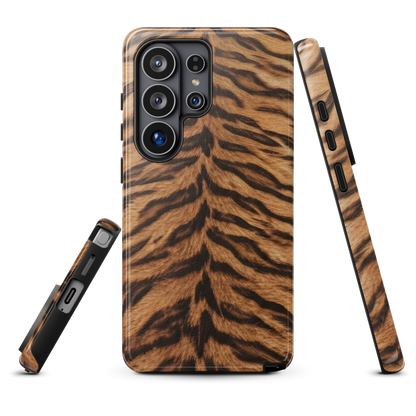 Tiger Print Tough Case for Samsung