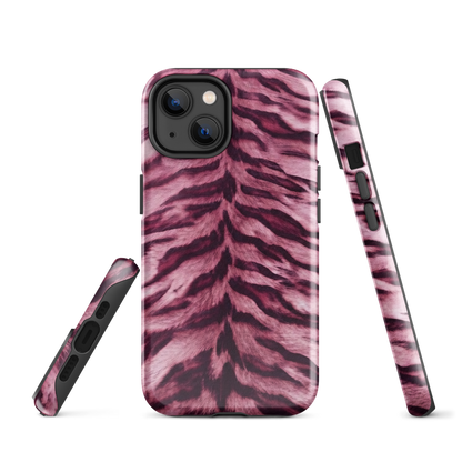 Pink Tiger Print Tough Case for iPhone®