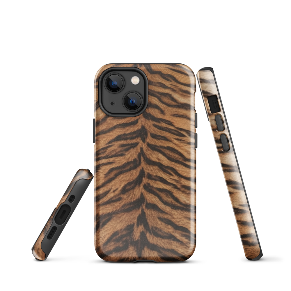 Tiger Print Tough Case for iPhone®