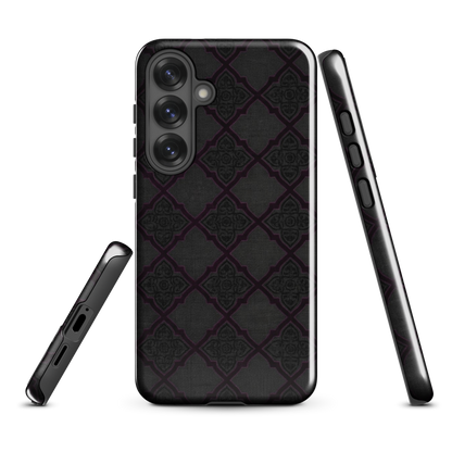 Black and Purple Whimsy Mall Goth Tough Case for Samsung