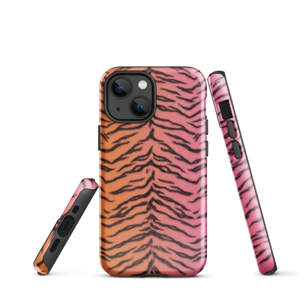 Sunset Tiger Print Tough Case for iPhone®