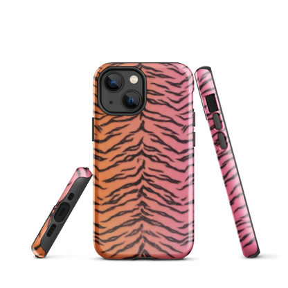 Sunset Tiger Print Tough Case for iPhone®