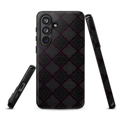 Black and Purple Whimsy Mall Goth Tough Case for Samsung