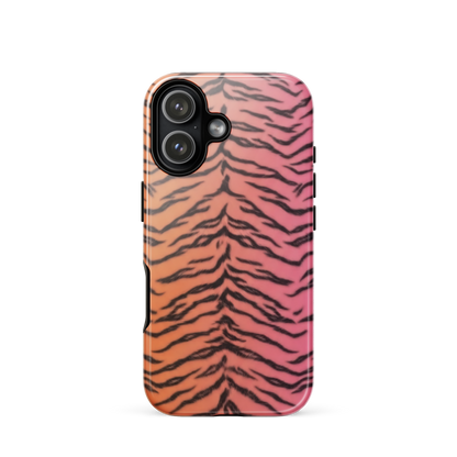 Sunset Tiger Print Tough Case for iPhone®
