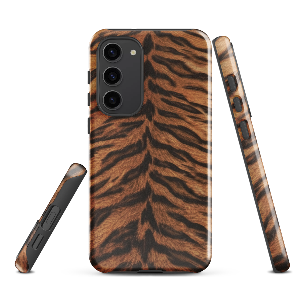 Tiger Print Tough Case for Samsung