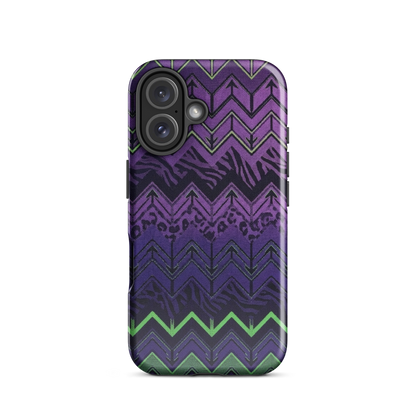Halloween Edition Chevron Zebra & Leopard Print Tough Case for iPhone®