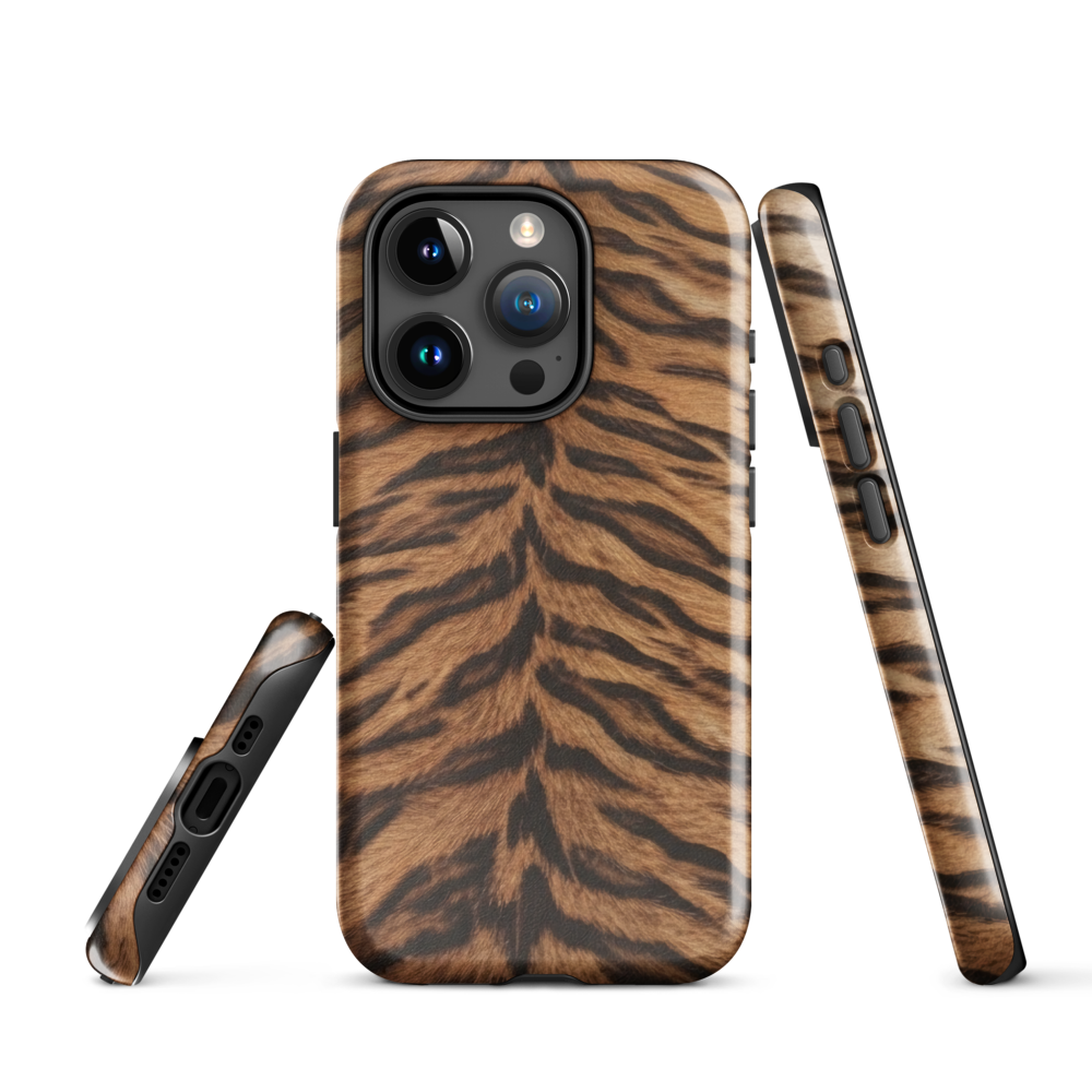 Tiger Print Tough Case for iPhone®