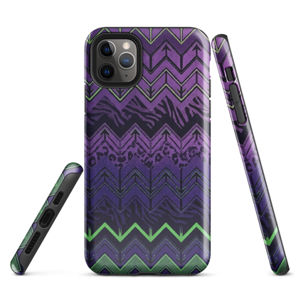 Halloween Edition Chevron Zebra & Leopard Print Tough Case for iPhone®