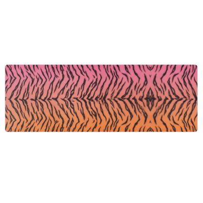 Sunset Tiger Print Pilates Yoga Mat