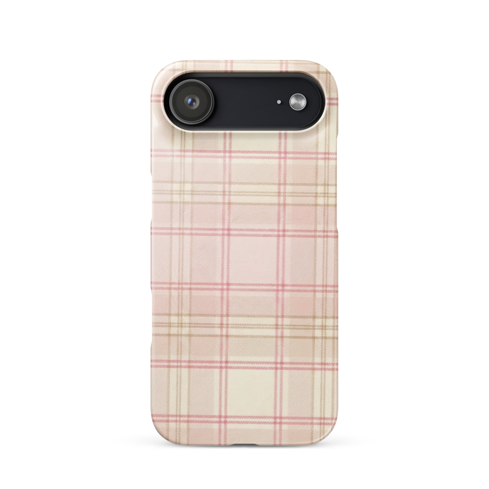 Yellow and Cream Coquette Snap Case for iPhone