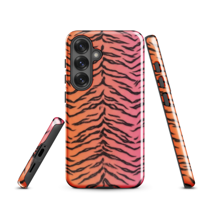 Sunset Tiger Print Tough Case for Samsung
