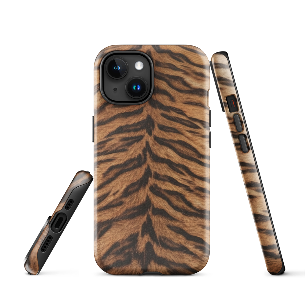 Tiger Print Tough Case for iPhone®