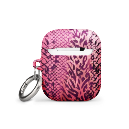 Pink Snake Skin & Leopard Print Case for AirPods®