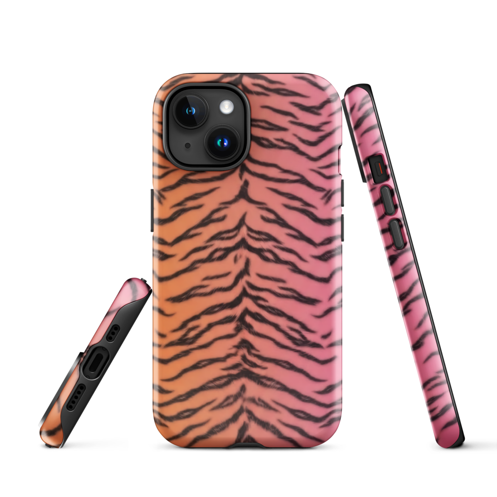 Sunset Tiger Print Tough Case for iPhone®