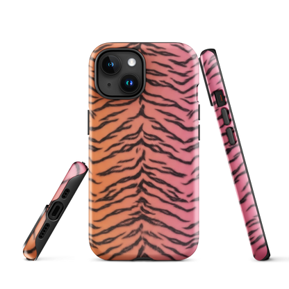 Sunset Tiger Print Tough Case for iPhone®