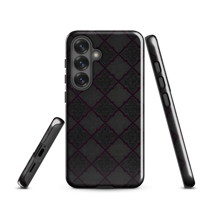 Black and Purple Whimsy Mall Goth Tough Case for Samsung