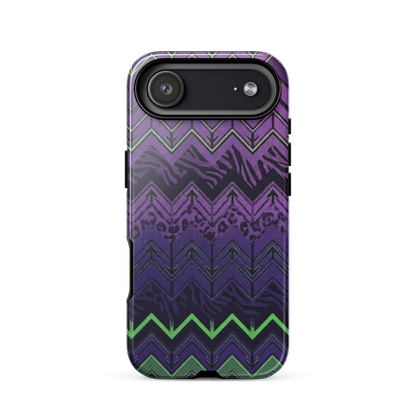 Halloween Edition Chevron Zebra & Leopard Print Tough Case for iPhone®