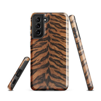 Tiger Print Tough Case for Samsung