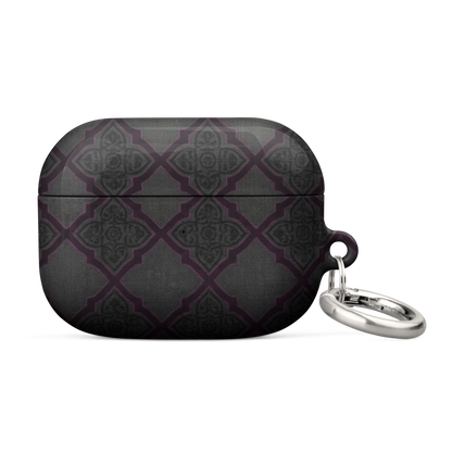 Black and Purple Whimsy Mall Goth Print Case for AirPods®